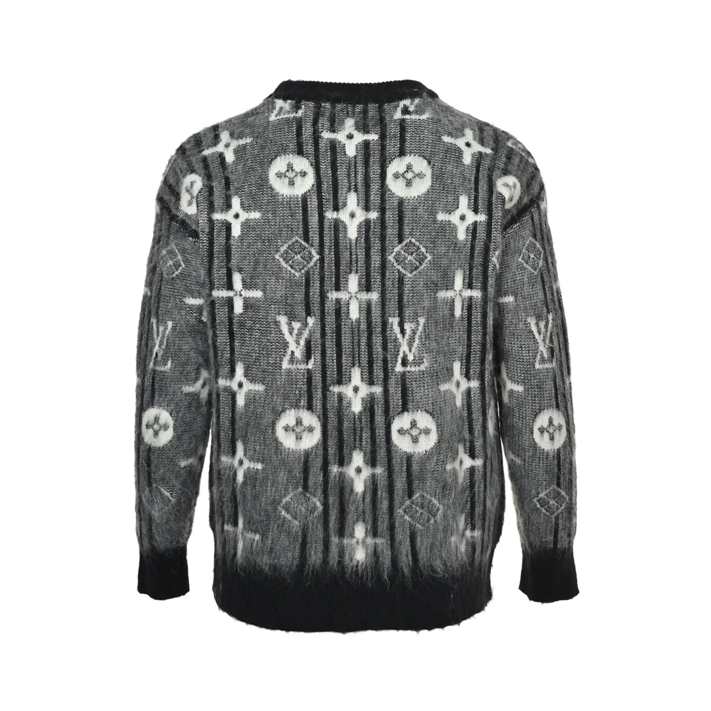 Louis Vuitton/Louis Vuitton full-frame presbyopic logo mohair sweater